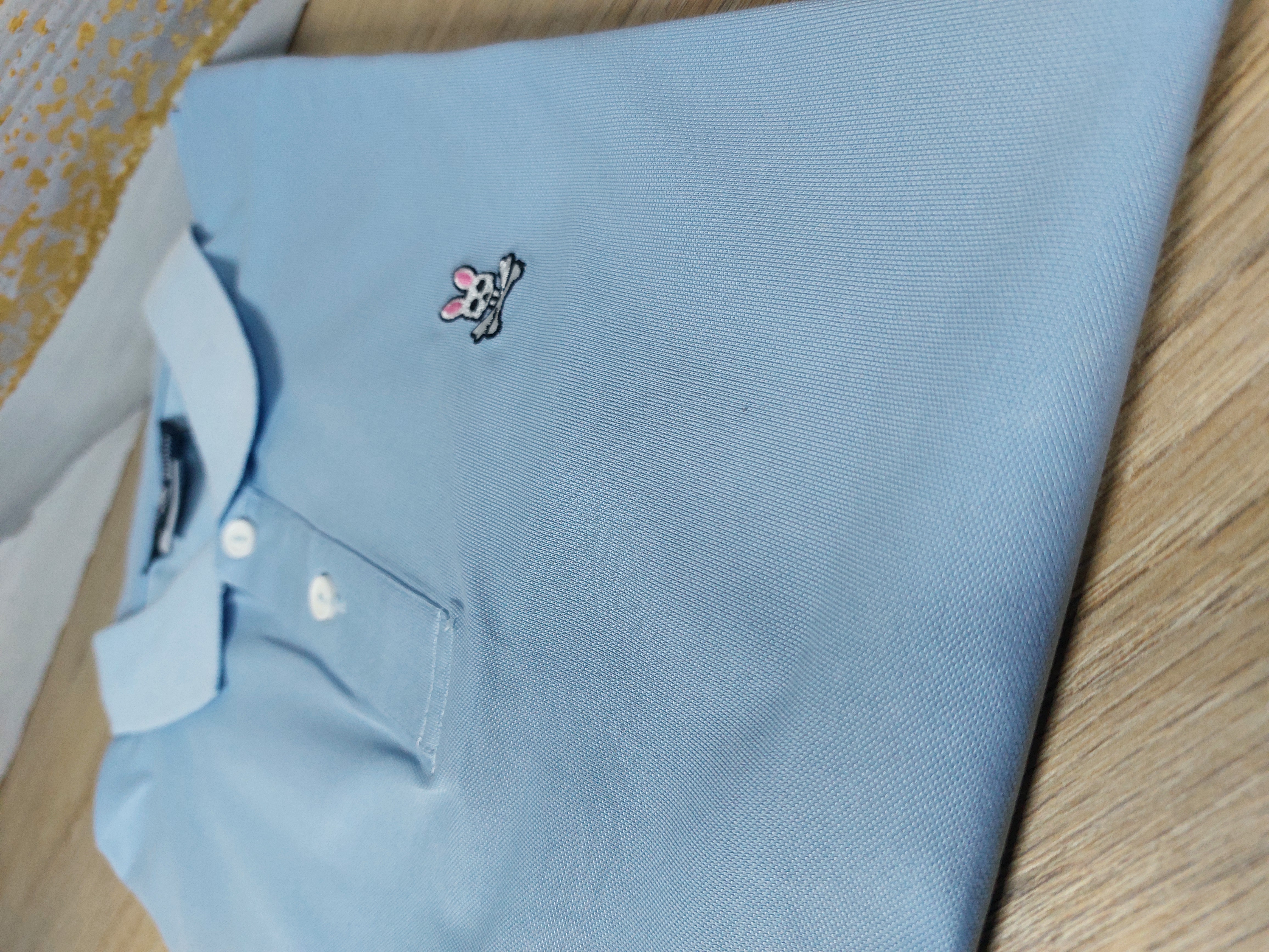 Polos-Psycho-Bunny-Talla-L-Azul-Clara - Vista 1